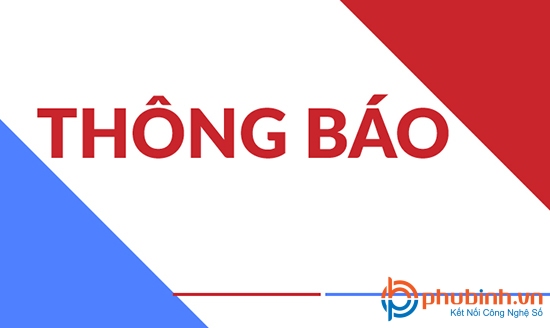 Thông báo: Hệ thống website đang bảo trì